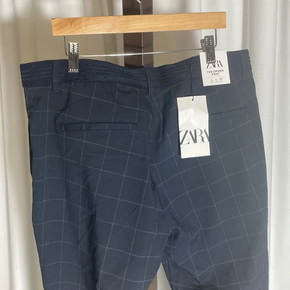 ZARA SLIM FIT COMFORT TROUSERS Size L